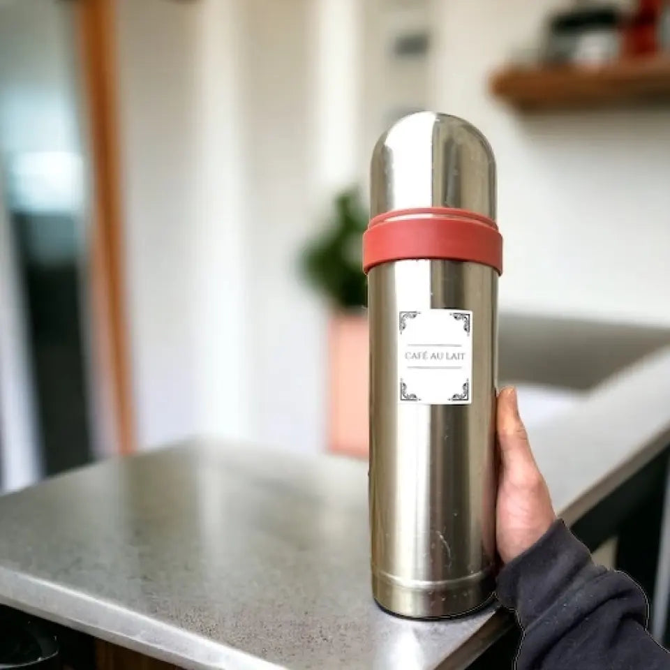 Étiquettes pour bocaux personnalisées - Style 2