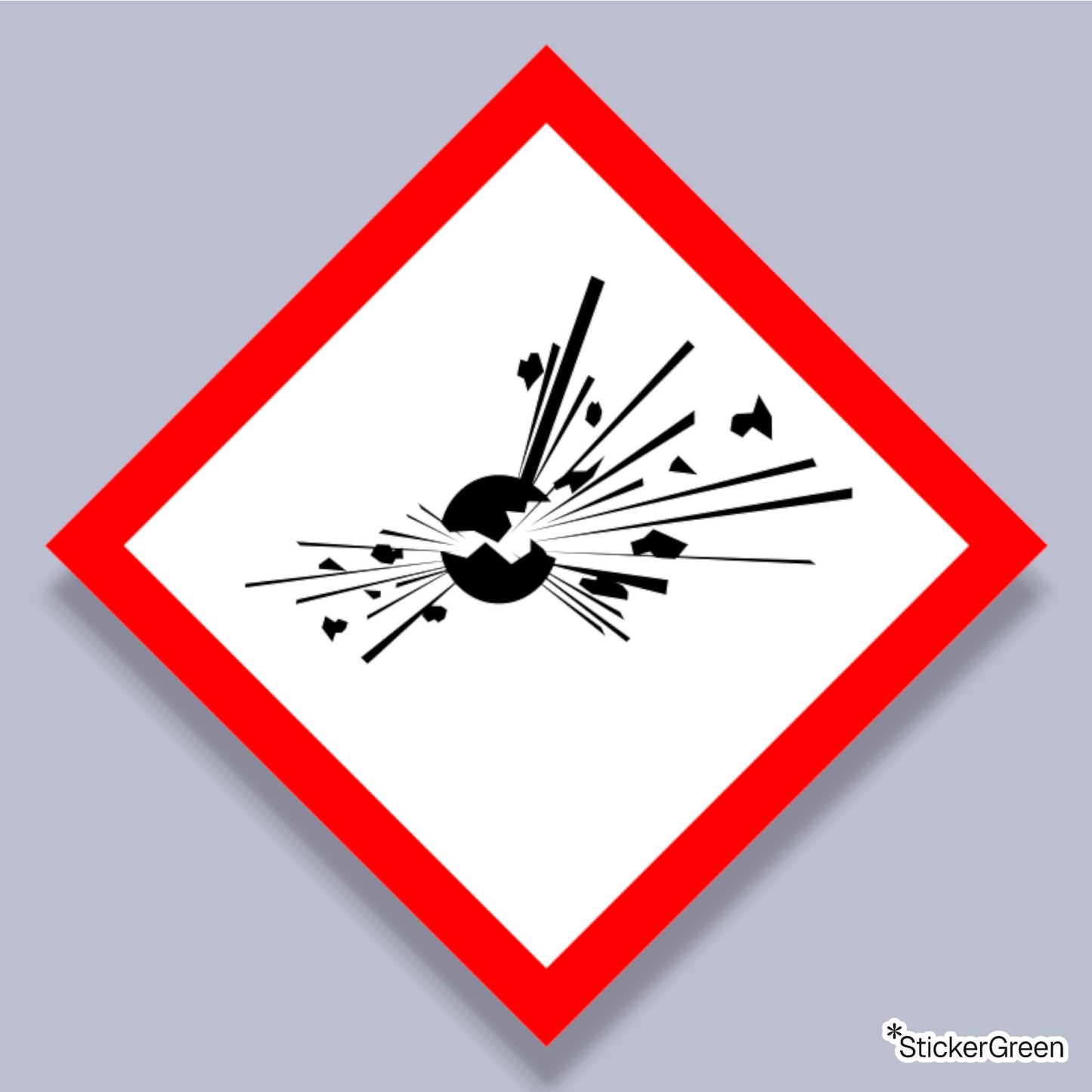 Sticker SGH01 Explosif