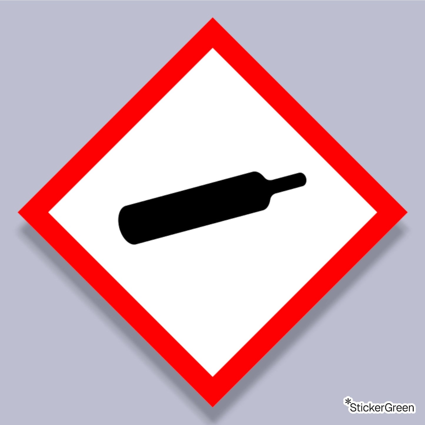 Sticker SGH04 Gaz sous pression