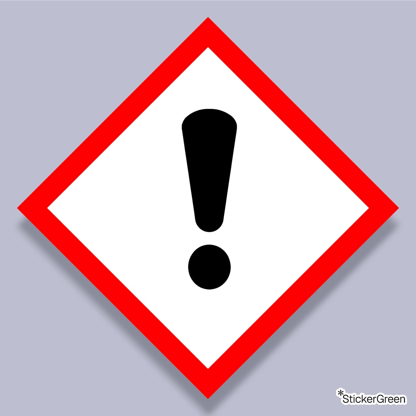 Sticker SGH07 Danger / Irritant