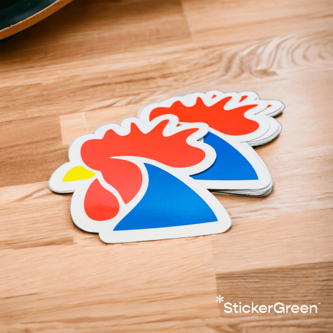 Image 6 : gros plan autocollant