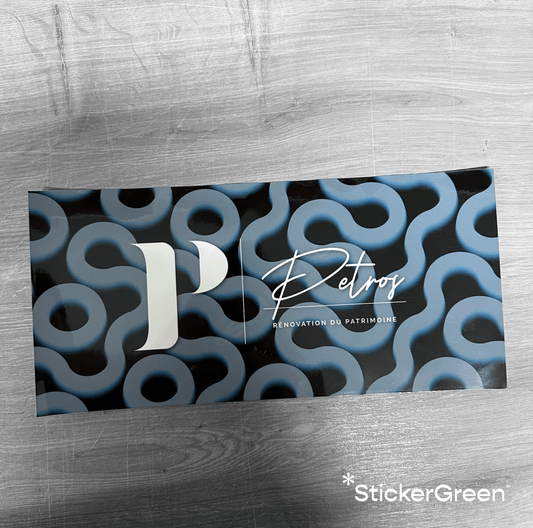 Image 2 : Affiche en vinyle épais et imperméable avec impression haute qualité, éco-responsable.