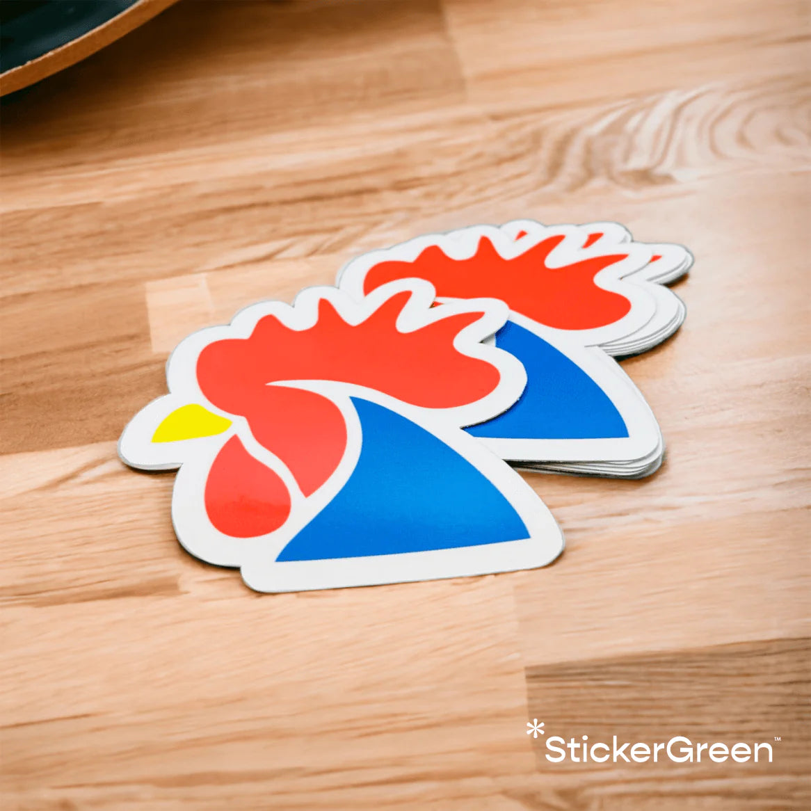 sticker coq français