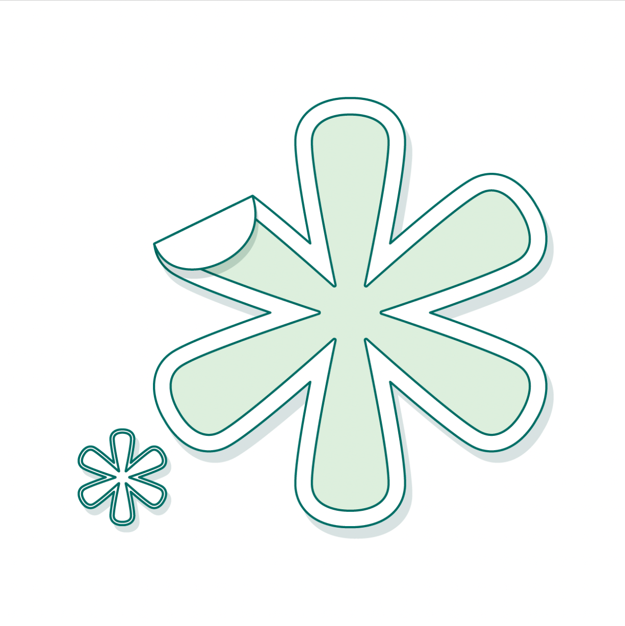 Image 1 : Stickers XXL personnalisés, vinyle épais et recyclable, imperméable et résistant aux intempéries, fabriqué en France.