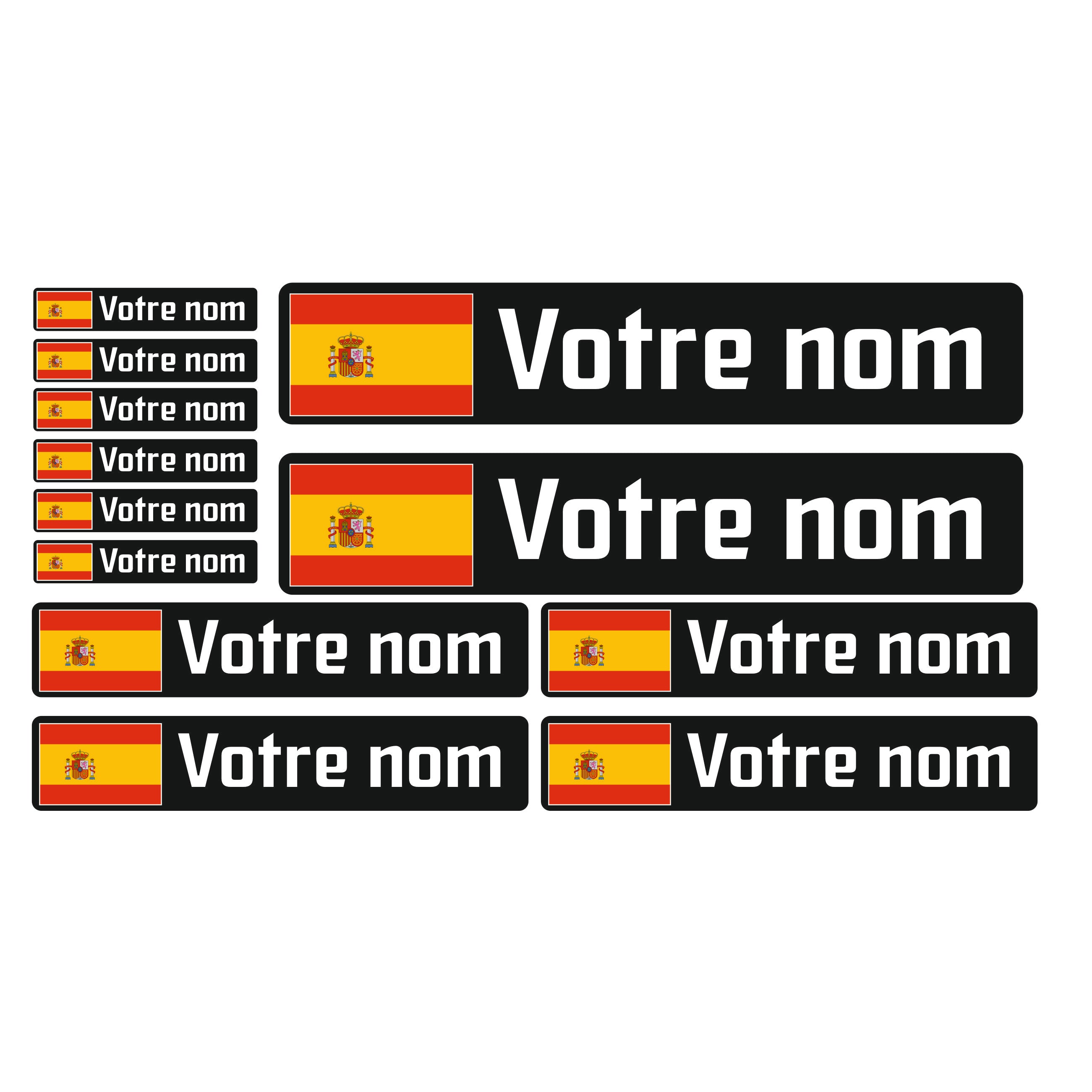 Stickers prénom personnalisé - Style 11 