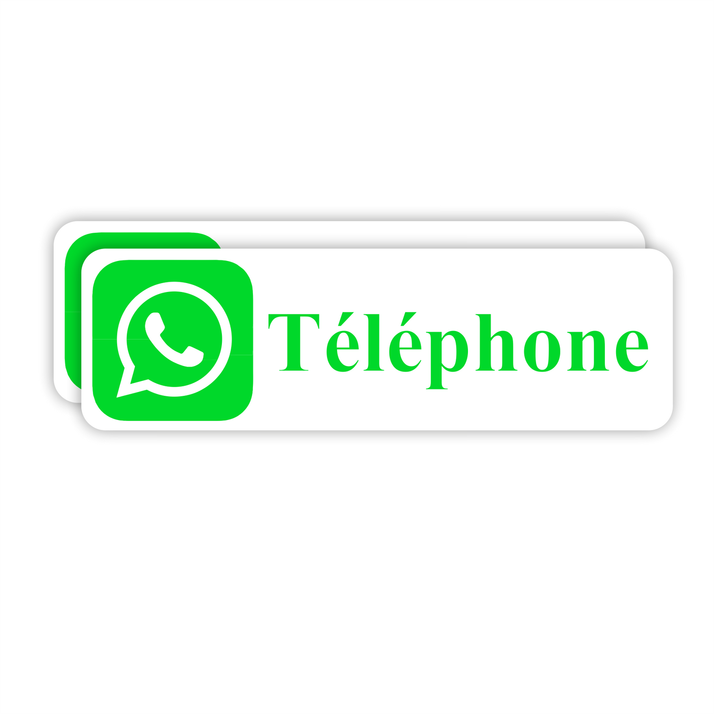 Téléphone personnalisé sticker autocollant