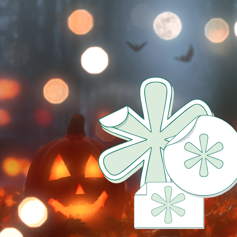 Sticker autocollant Halloween personnalisé