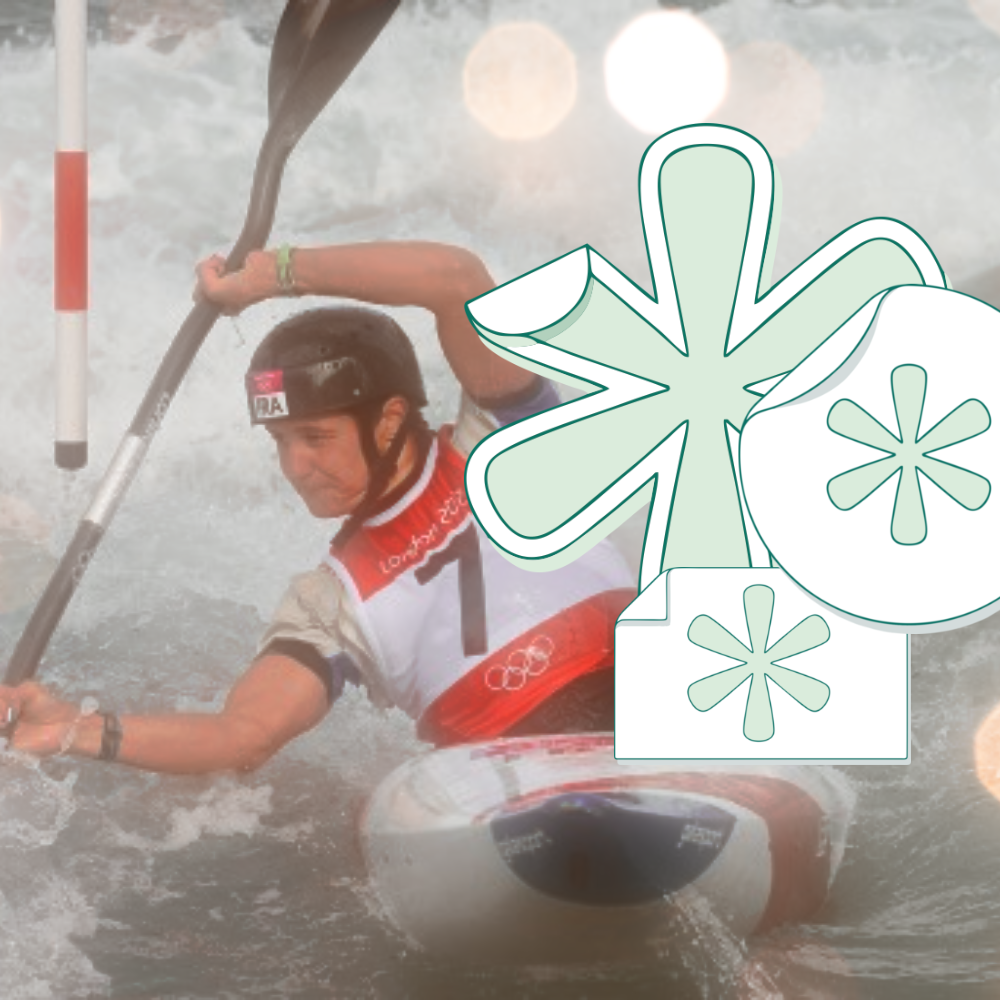 Sticker autocollant pour Kayak, barque, Canoé personnalisé