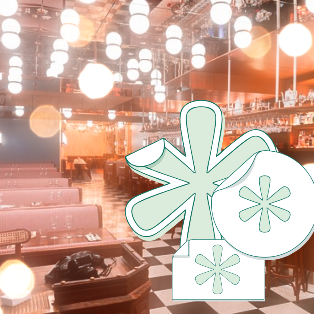 Sticker autocollant pour brasserie, bar, commerce personnalisé