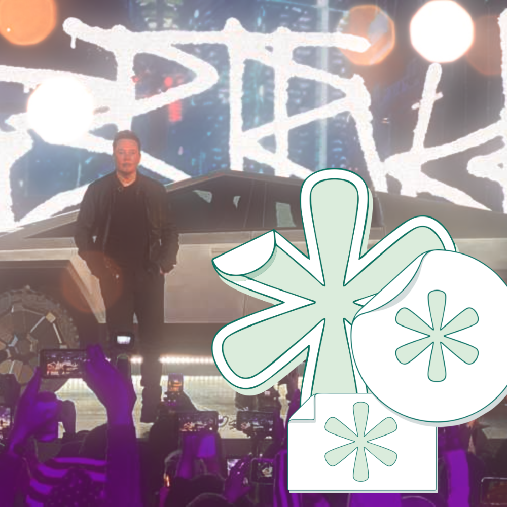 Image 1 : Sticker personnalisé pour événement, imperméable, fabriqué à partir de vinyle recyclé.