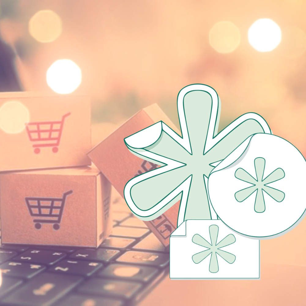 Sticker autocollant pour E-commerce site blog personnalisé