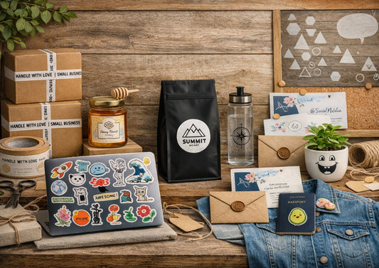 autocollants personnalisés pour branding et marketing