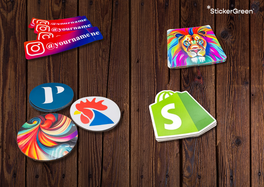 autocollants personnalises booster marque