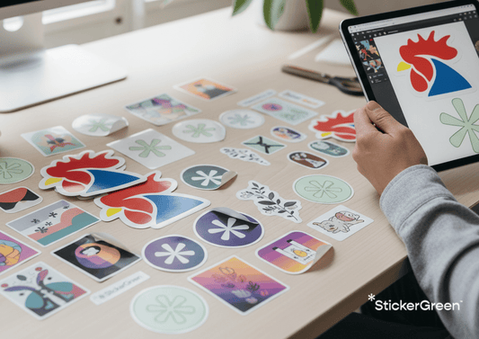 Tendances graphiques 2025 des autocollants personnalisés