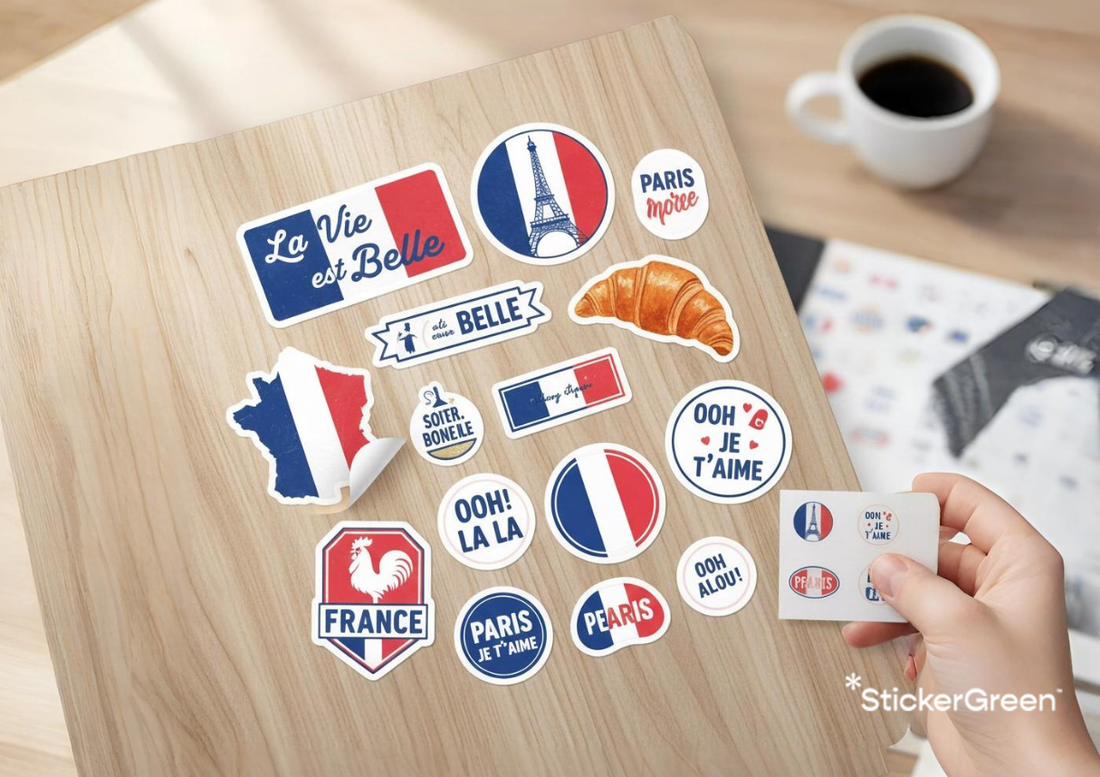 Sticker Avec Stickers Français : Affirmez Votre Style avec Fierté – StickerGreen
