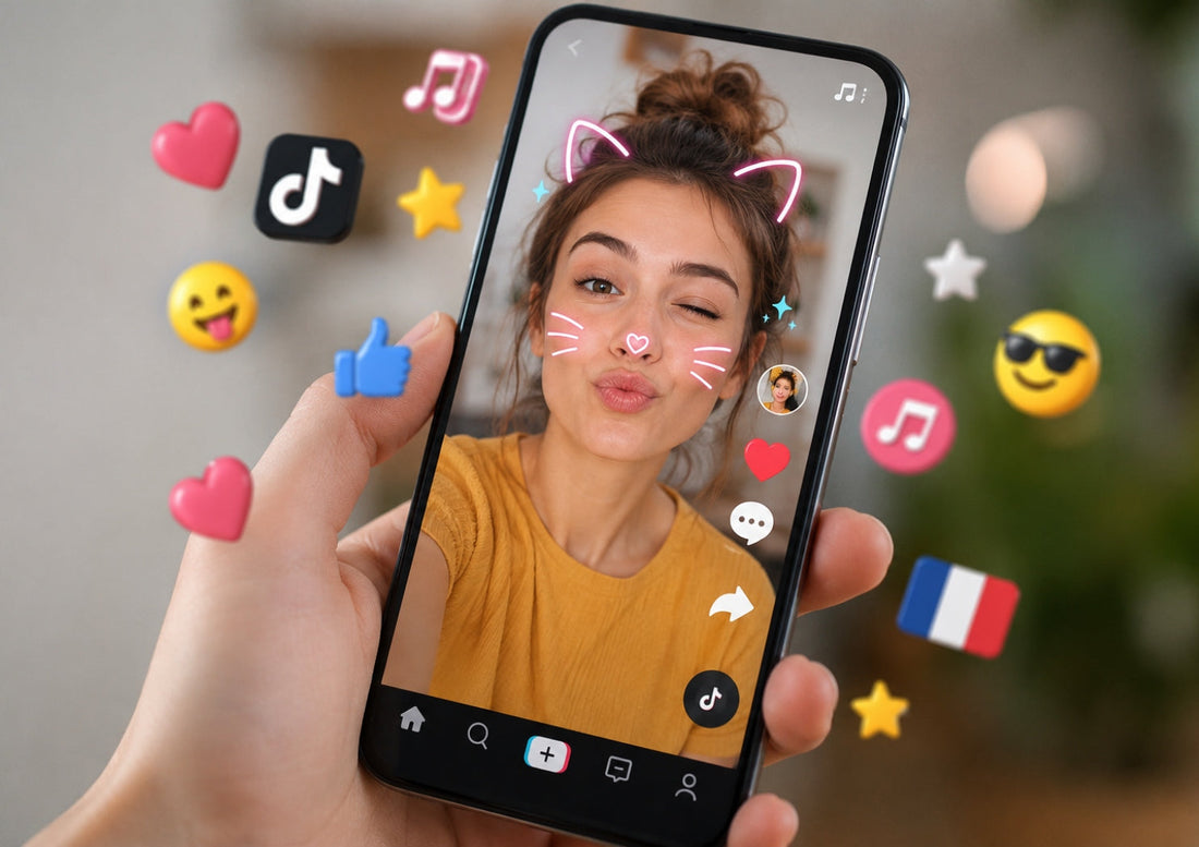 Les meilleures tendances de stickers TikTok en France pour 2026 avec stickers personnalisés et designs viraux