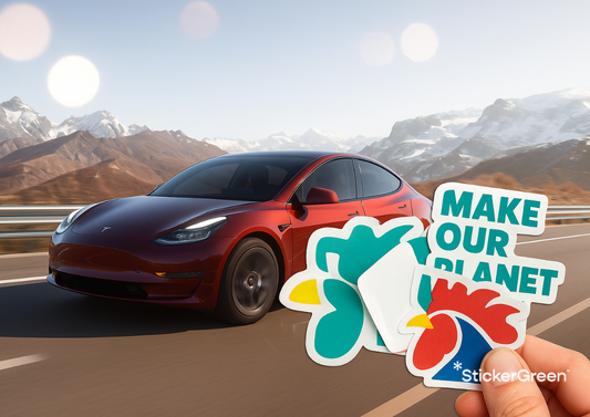 Autocollant extérieur personnalisé pour voiture