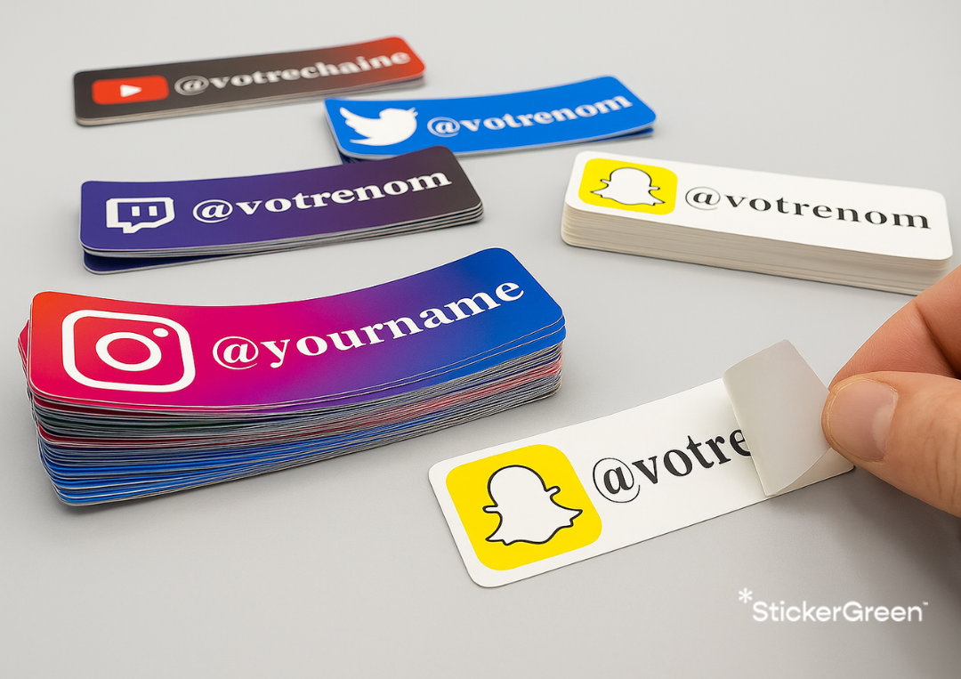 tendances 2025 des autocollants personnalisés créatifs