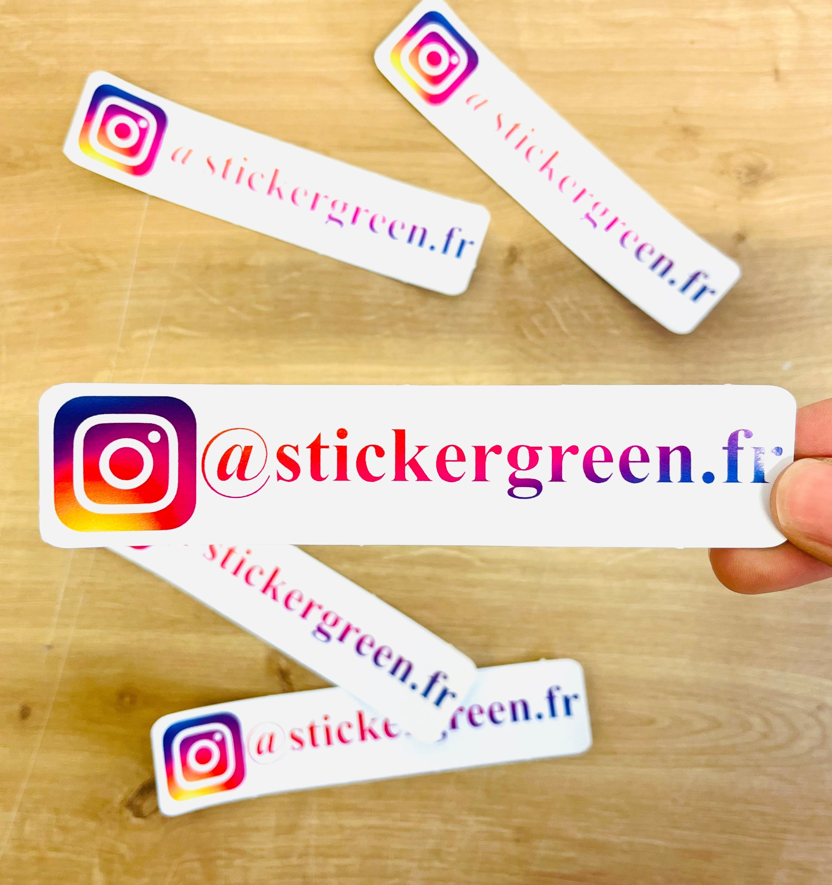 Stickers réseaux sociaux personnalisés | StickerGreen