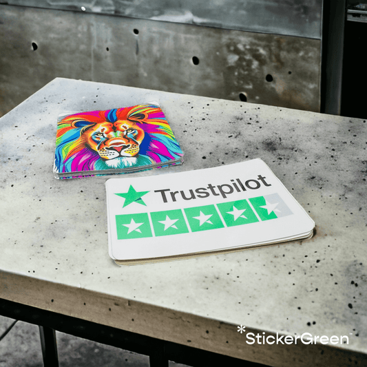 Sticker personnalisé logo Trustpilot