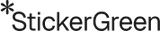 Sticker Green logo