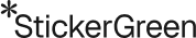 Sticker Green logo