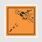 Sticker ADR Classe 1.2 – Explosifs – Risque de projection