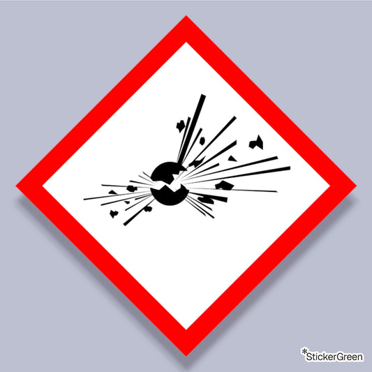 Sticker SGH01 Explosif