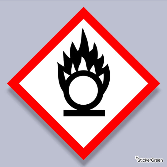 Sticker SGH03 Comburant