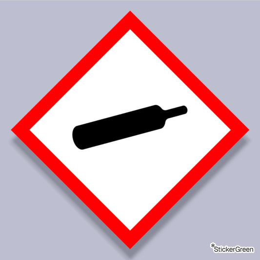 Sticker SGH04 Gaz sous pression