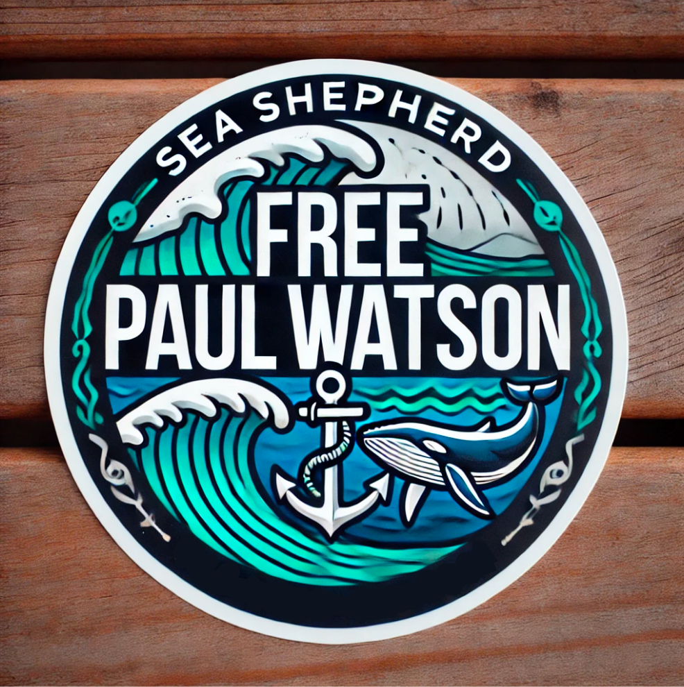 Sticker de soutien à Paul Watson – Gratuit