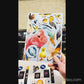 planche de stickers montrant plusieurs logos différents de oiseaux
