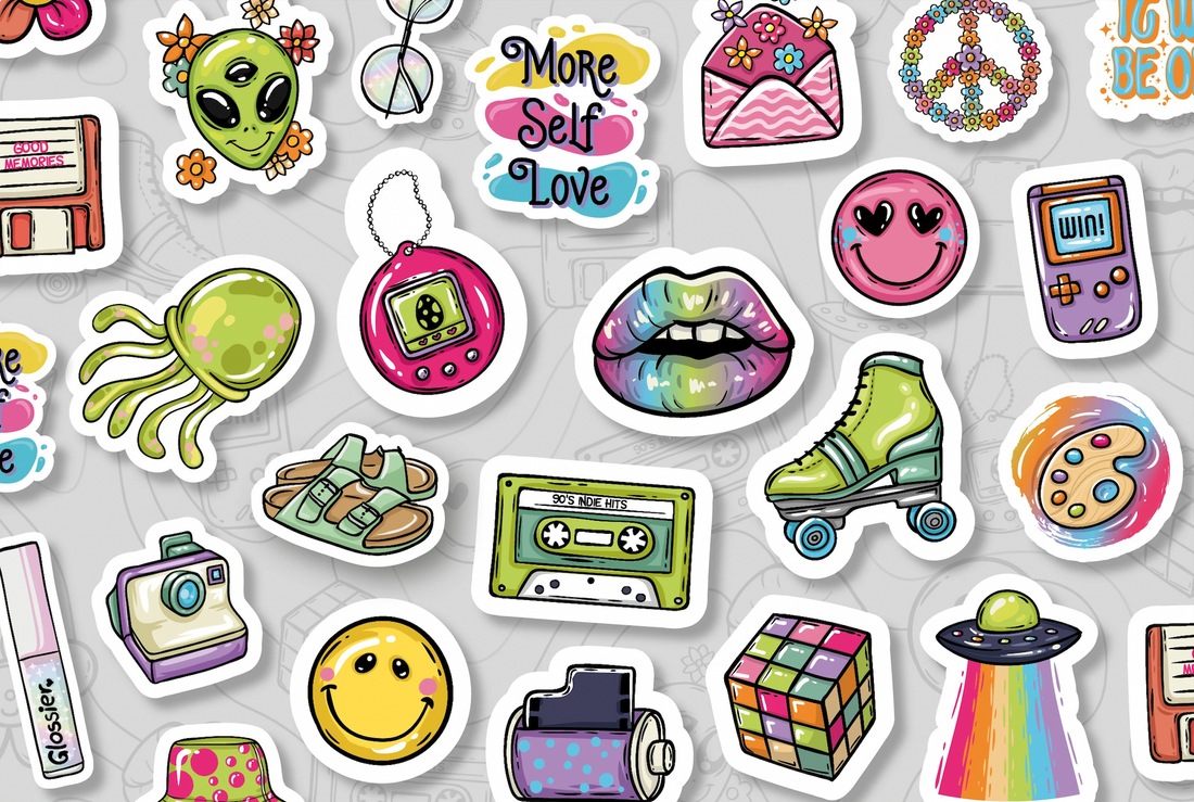 4 Stickers Création d'un pack de 4 stickers - StickerGreen
