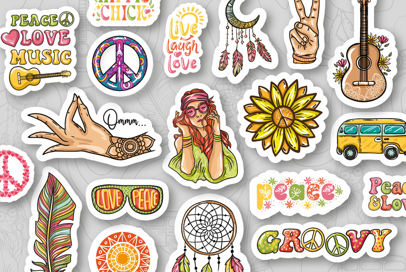Création d'un pack de 4 stickers - StickerGreen