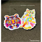 Image 2 : Détails d’un sticker laminé imperméable, éco-responsable et durable.