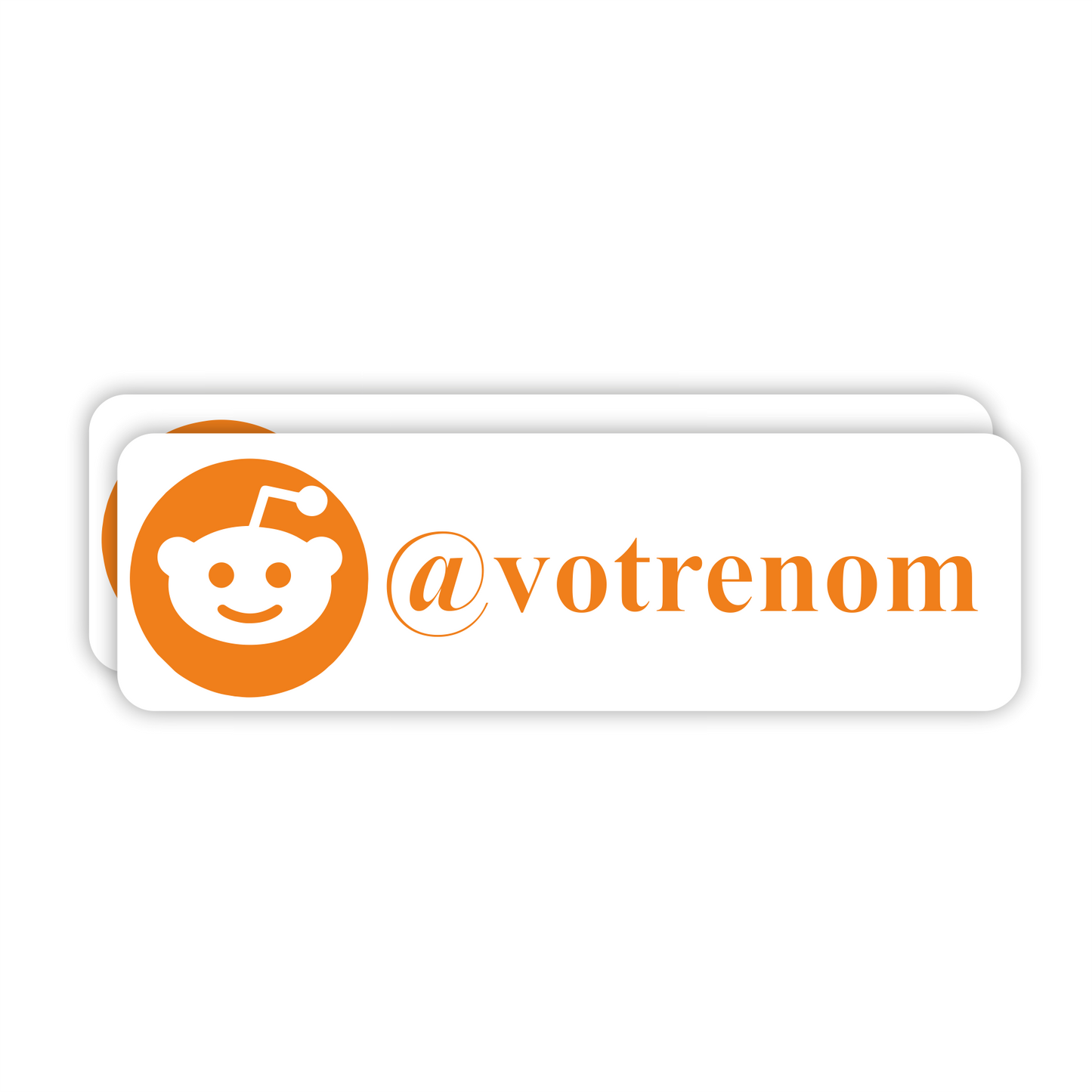 Reddit personnalisé sticker autocollant