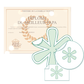 Sticker autocollant de Diplôme, certification personnalisé