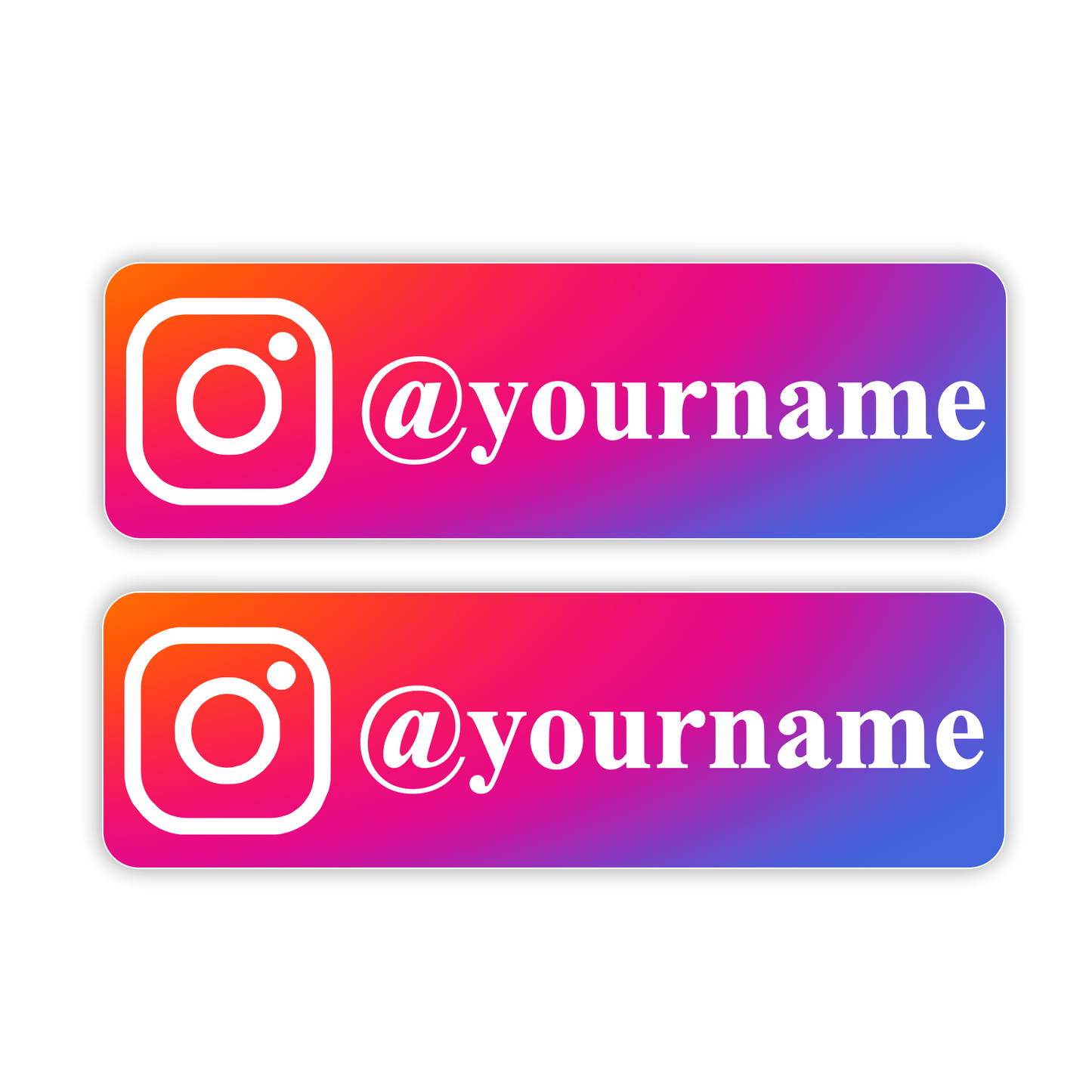 Instagram personnalisé sticker autocollant